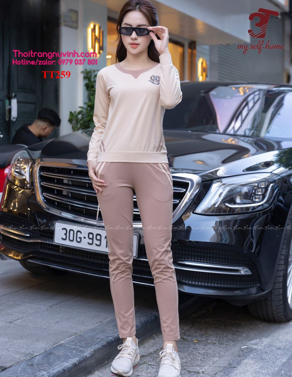 mẫu bộ thể thao nữ đẹp