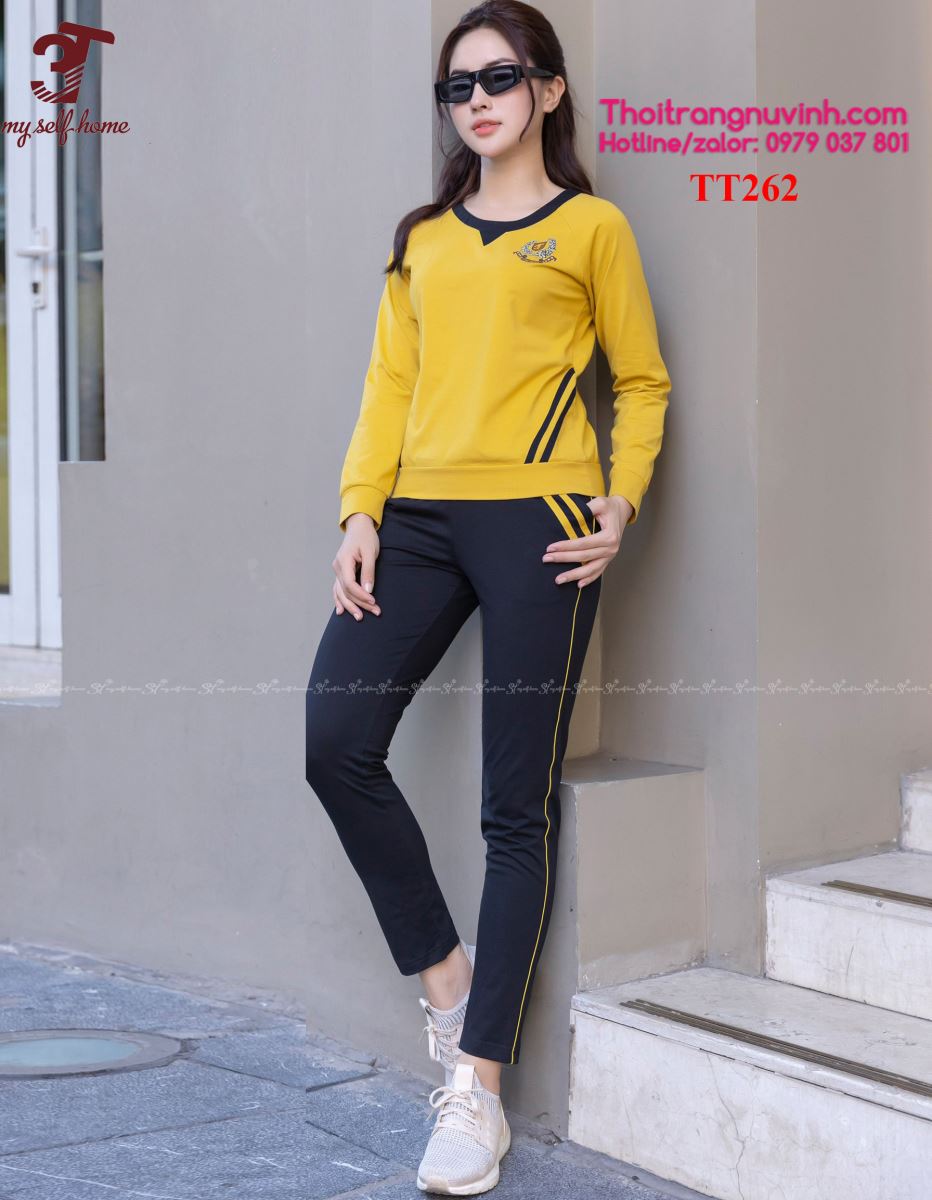 Bộ thể thao thu đông nữ