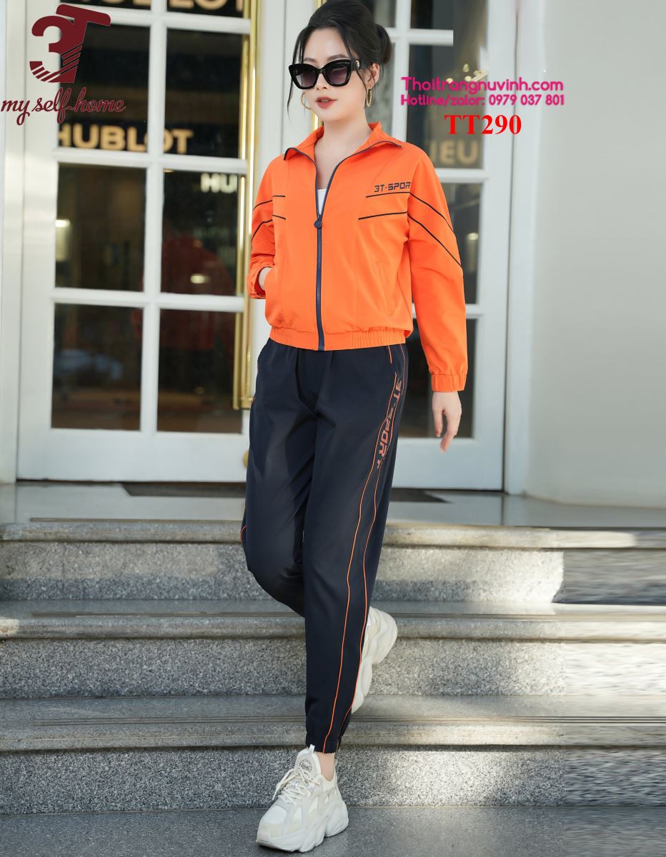 đồ áo khoác gió thể thao nữ