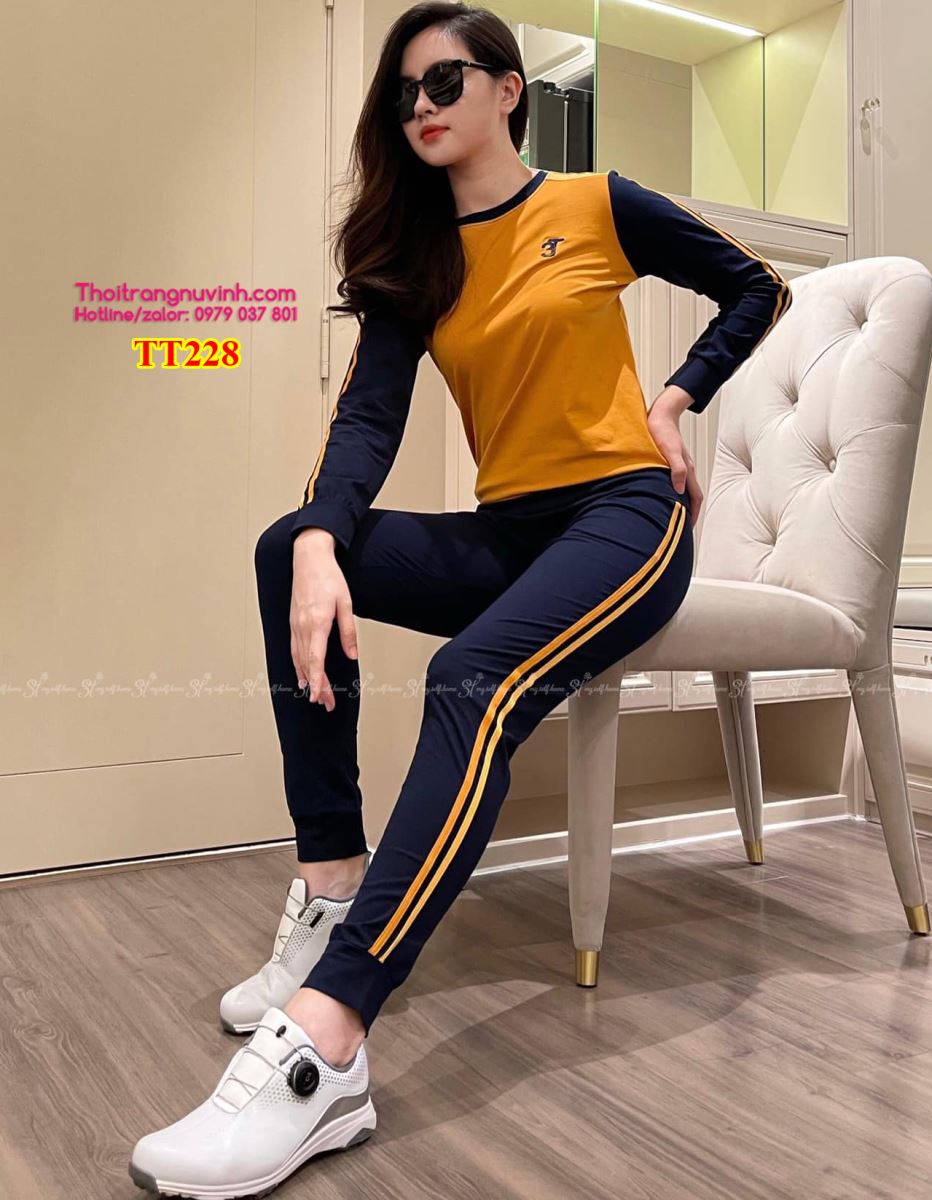 Đồ bộ thể thao nữ dài tay