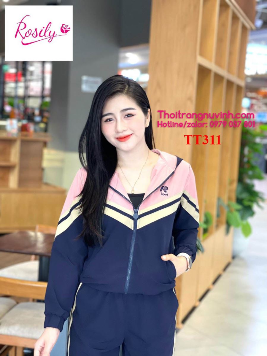 Bộ khoác gió thể thao cao cấp 1 lớp 