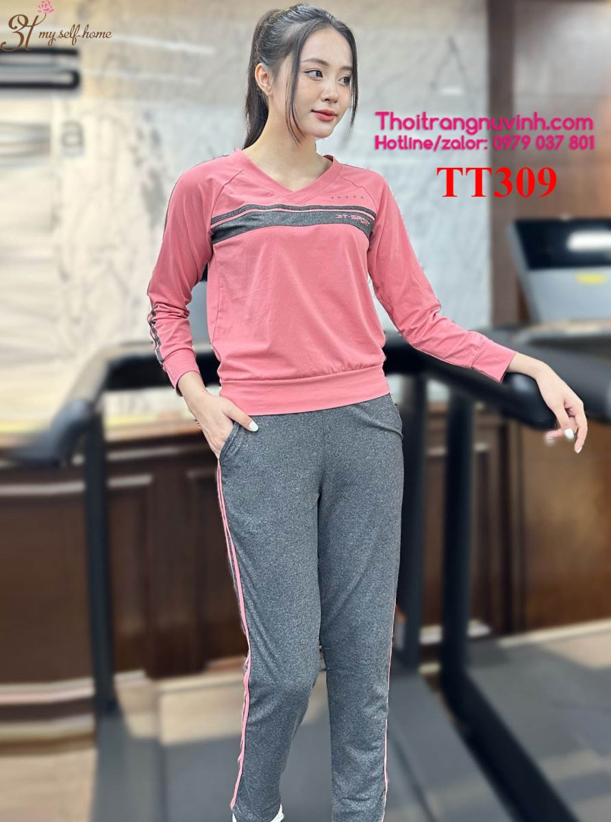 Bộ thể thao thu đông nữ
