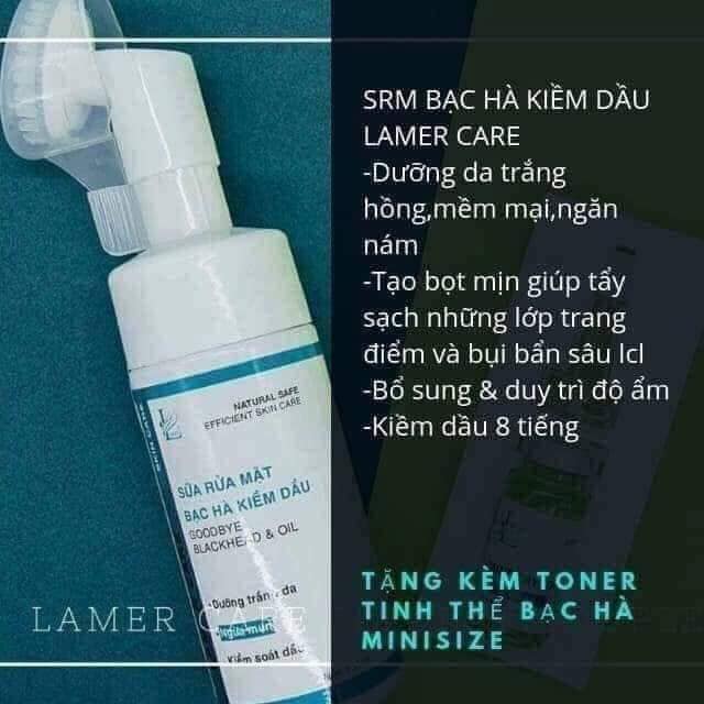 Sửa rửa mặt bạc hà kiềm dầu- LKD08
