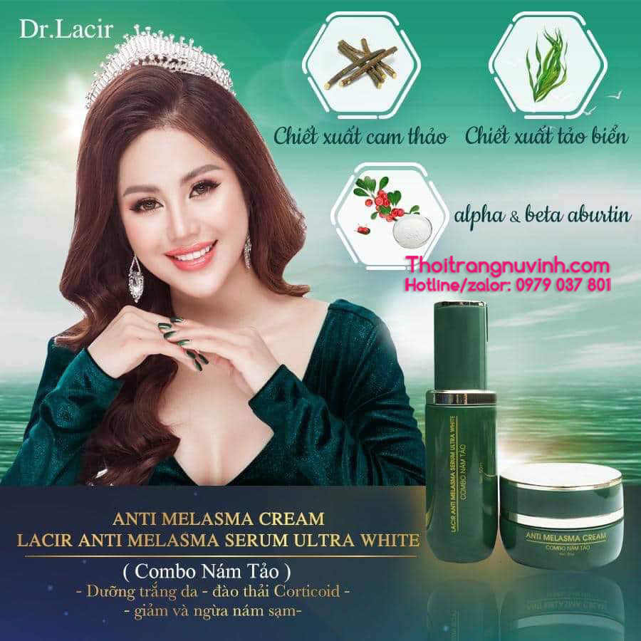 Combo Nám Tảo Dr.Lacir LKD20