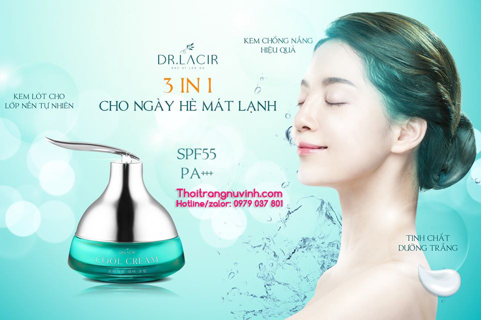 Kem dưỡng da chống nắng cool cream