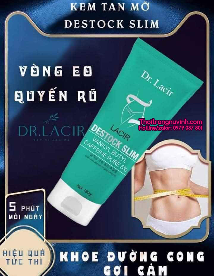 Kem Tan Mỡ Lacir Destock Slim LKD29