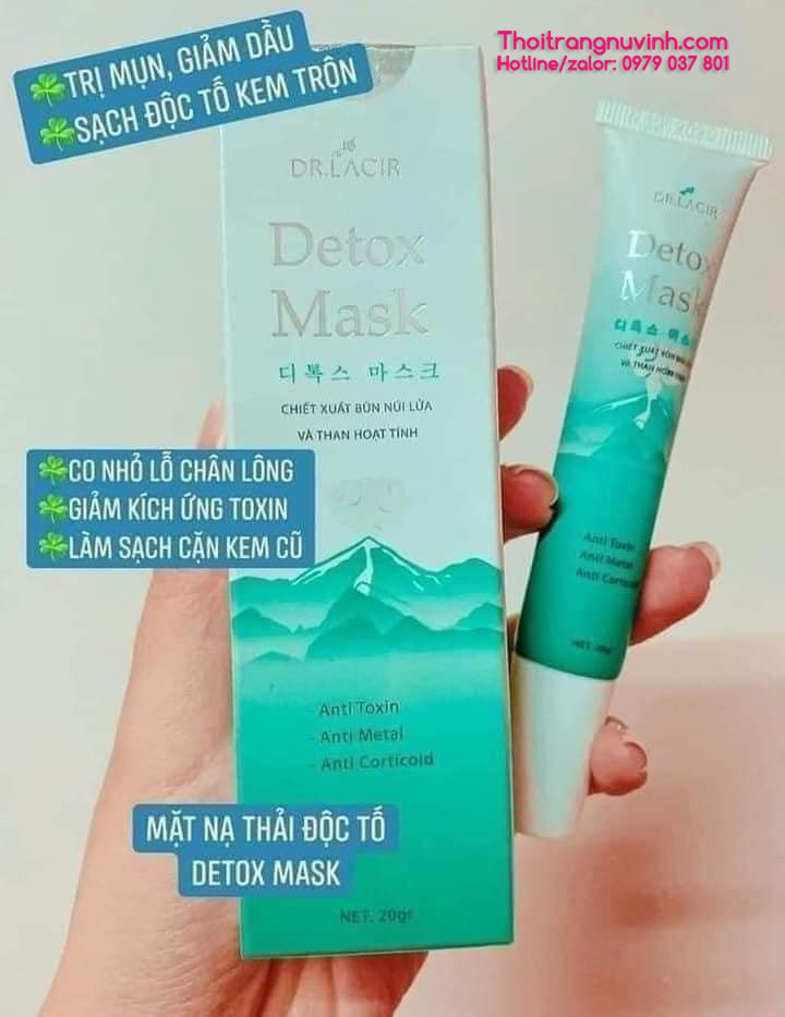 Mặt na thải độc Detox Mask Drlacir