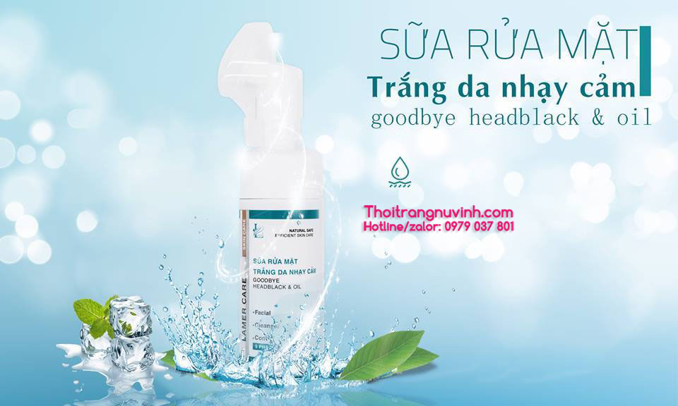 Sữa rữa mặt sáng da nhạy cảm - LKD09